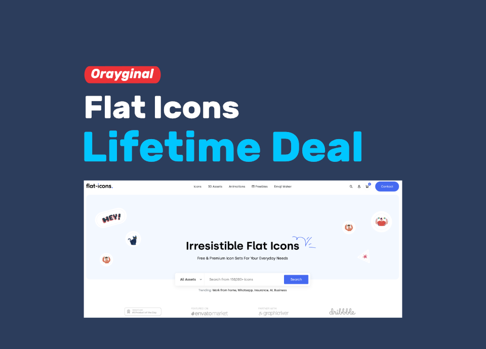 Flat-Icons lifetime deal