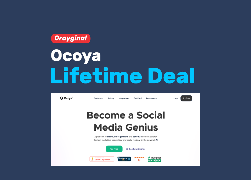 Ocoya lifetime deal